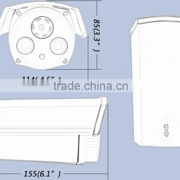 IW-P6045GE 1.0MP 720P Netowrk ONVIF Bullet Camera photo-2