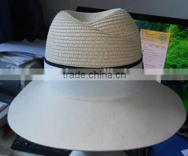 New Style Cheap Fedora Straw Hat for Man photo-2