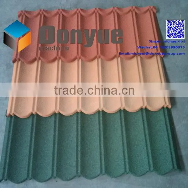 High Quality Stone Coated Metal Steel Roofing Styles Installation in China photo-2