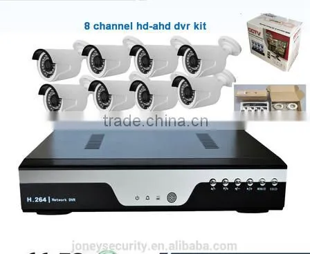 1.0/1.3/2.0MP 8ch Cctv Dvr Kit ,1080pAHD DVR+8pcs Ahd Camera photo-2