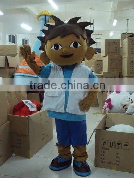 Diego Mascot Costume, Mascot Costume From Diego