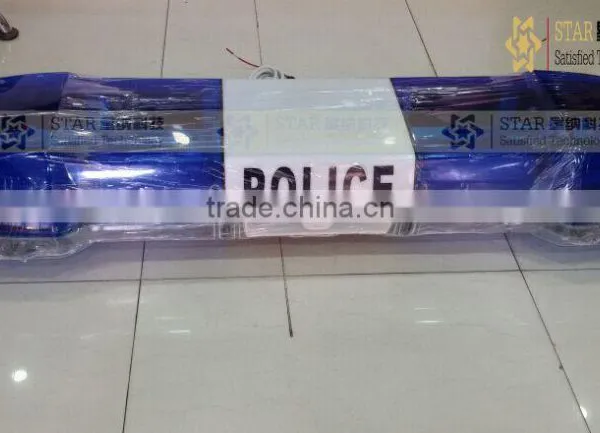 Led Blue Police Emergency Flashing Lightbar photo-4