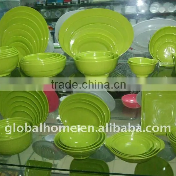 Assorted Melamine Tableware