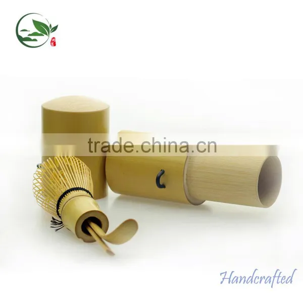 2016 Convenient Sri Lanka Travel Bamboo Matcha Accessories Tea Set With Canister photo-2