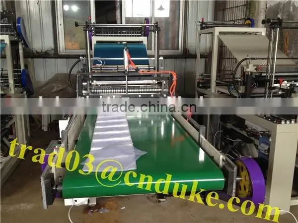 Low Price New Design With Transfer Belt Bottom Sealing Flat Bag Making Machine photo-6