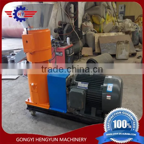 Russia Flat Die Wood Floor Pellet Making Machine photo-4