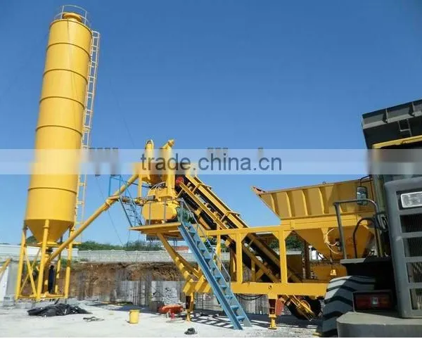 Ready Mixed Stationary Concrte Batching Plant HZS75, Concret Mixer for Sale photo-3