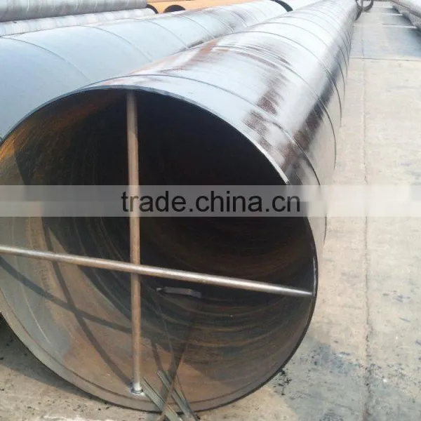 711*6.35mm Bell End of SSAW Weld Steel Pipe for Water Power Station and Strut Building Project photo-4