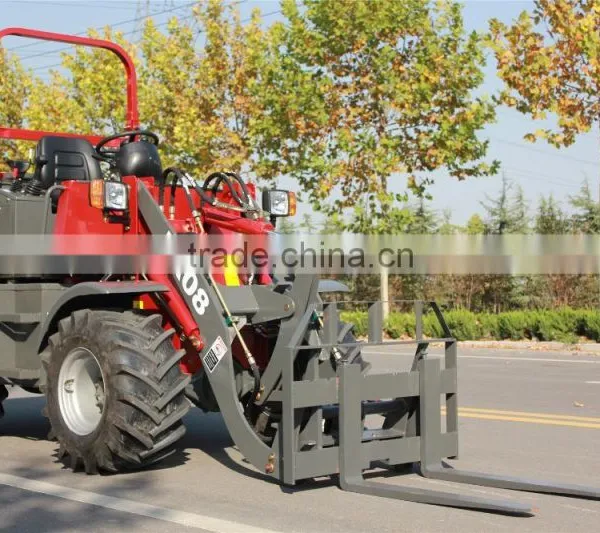 Everun Hoflader ER08 Mini Loader With New Cabin/Quick Hitch for Sale photo-4