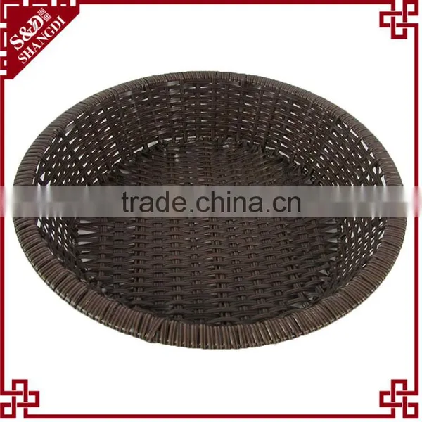 S&D Supermarket Vegetable Rack Plastic Rattan Fruit and Vegetable Basket photo-2