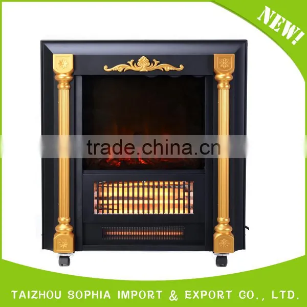 Mini Portable 220v Electric Freestanding Fireplace photo-2