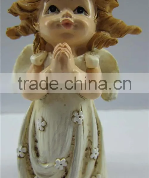 Resin Small Young Girl Figurine photo-3