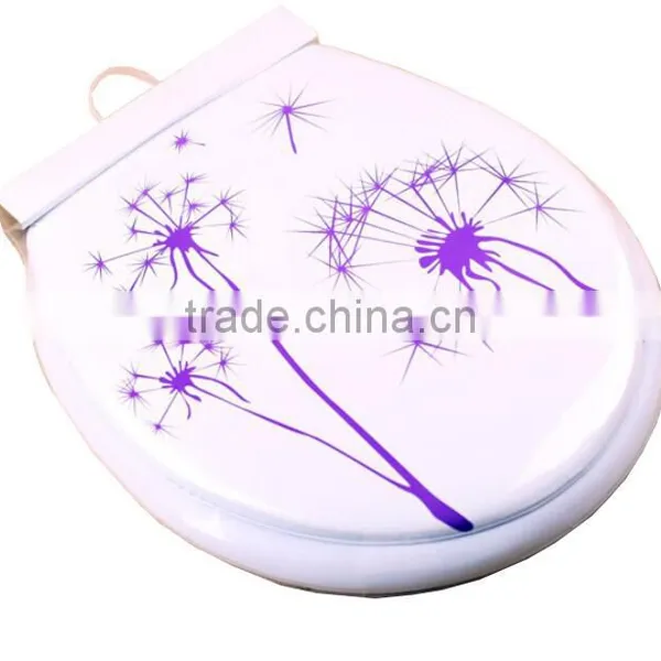 Adult PVC SOFT Printing Toilet Seat Cover, 17"/19" PVC Soft Toilet Seat, Print Toilet Seat photo-3