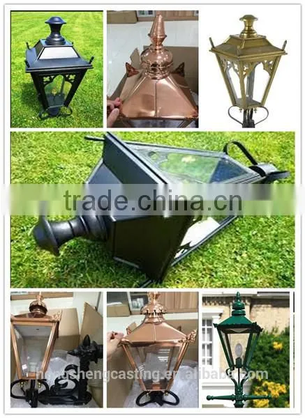 China Hot Sell Cast Iron Outdoor Light Pole , Garden Light Pole , Cast Iron Light Pole photo-3