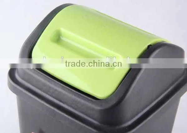 Plastic Trash Can Household Garbage Can/Rubbish Bin photo-2