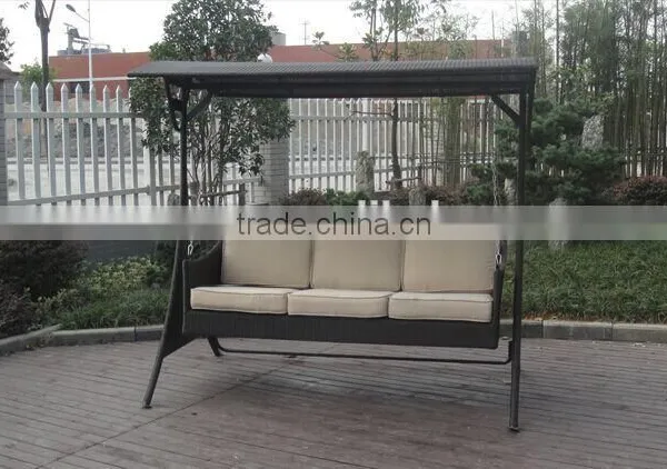 Rattan 3-seat Garden Swing(ESR-9690) photo-2