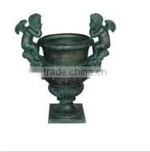 Beautiful Outdoor Cast Iron Garden Flower Pot in China photo-2