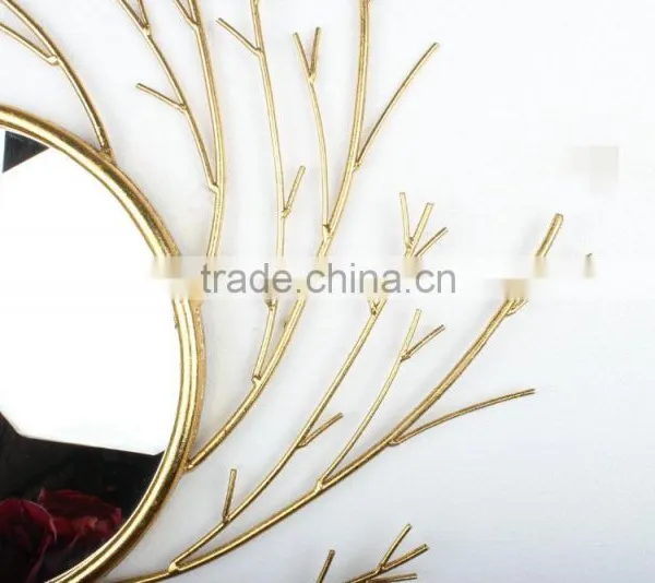 Interior Metal Frame Decorative Silver Mirrors photo-4