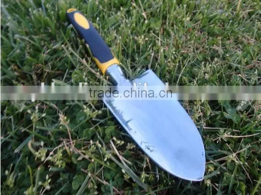 Popular Ergonomic Handle Practical Garden Shovel/Shovel Head With Measuring/Comfortable Silicone Grip photo-3