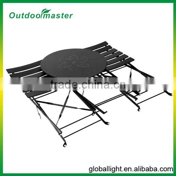 Round Coffee Table Set Patio Table and Chair photo-2