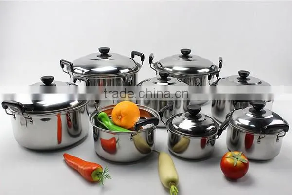 10PCS High Bosy Stainless Steel Stockpot/Cookware Stock Pot photo-5