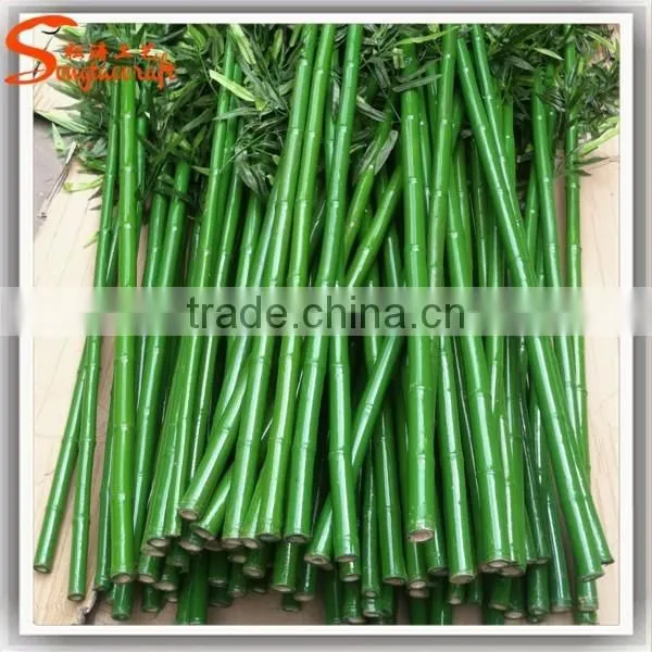 Factory Direct Artificial Bamboo Tree Fake Artificial Bamboo Plants Encryption Plastic Bamboo Poles photo-3