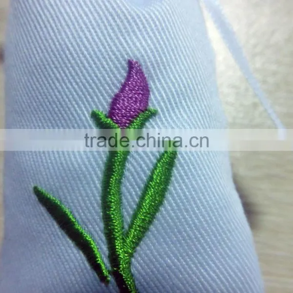 Linen Embroider Lavender Sachet