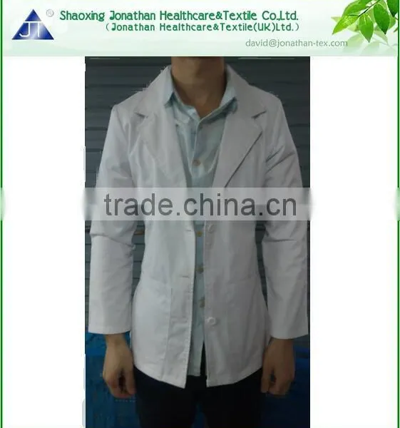 Good Quality Cheaper White Doctor Coat/hospital Use Lab Coat/medical Uniform Scrub photo-2