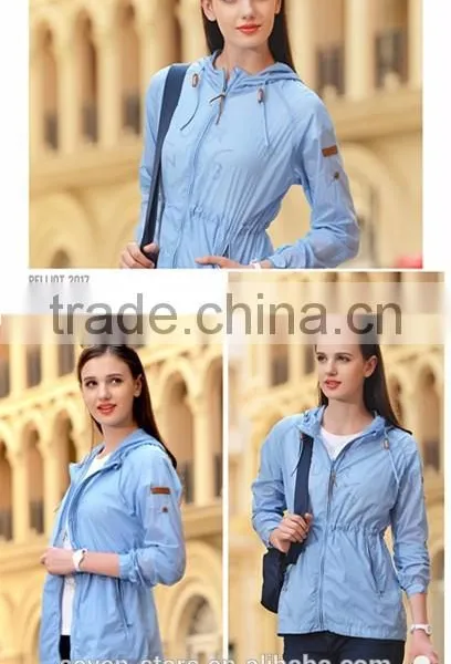 High Quality Hot Long-sleeved Hooded Sun Protection Tops photo-2