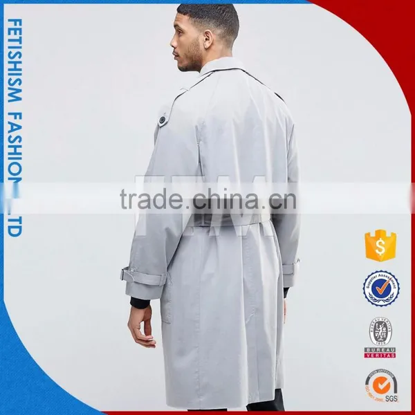 Factory Supply Double-breasted Design Fashion Coat Suit Men photo-3
