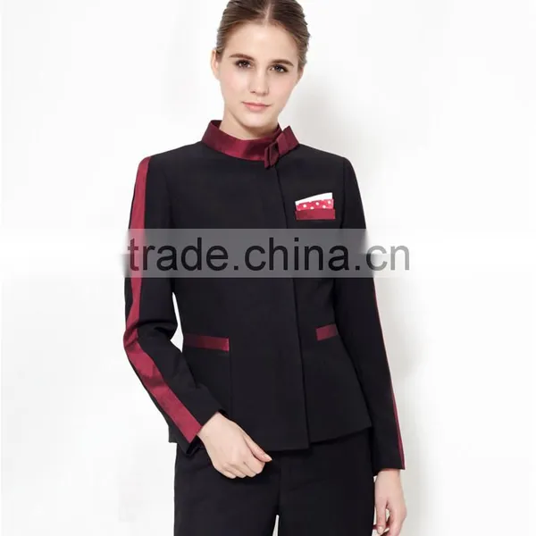 High Class Fashion Hotel Service Receptionist Uniforms photo-3