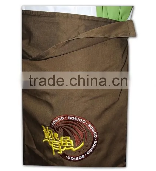 Cotton Silk Screening Priting Apron , Embroider Apron photo-5
