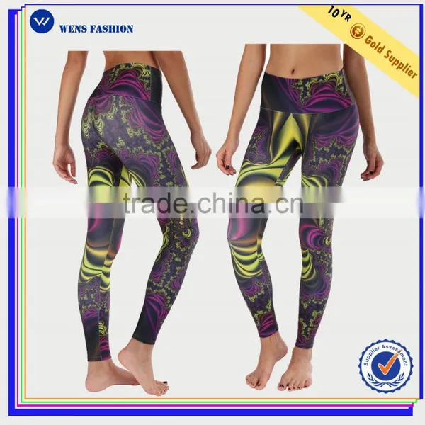 Cheap Sportswear Fitness Pants Fashion Tights for Women photo-2