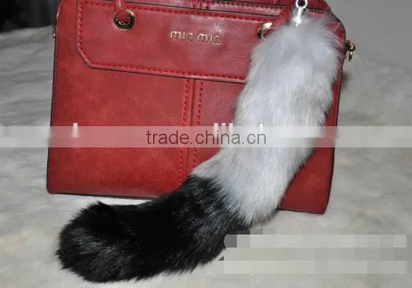 Wholesale Supply of Simulation Hair Tail Tail Coat Tail Coat High-grade Artificial Fur Fox Tail photo-6