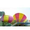 High Speed Holiday Resort Water Games Structure Fiberglass Water Pool For Racing