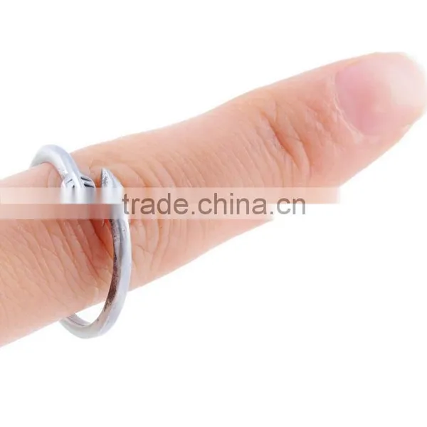 Gold /Silver Plated Adjustable Ring Arrow Wrap Rings Women Jewelry photo-6