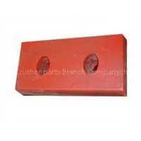 High Manganese Casting Toggle Plate for Jaw Crusher Wear Parts
