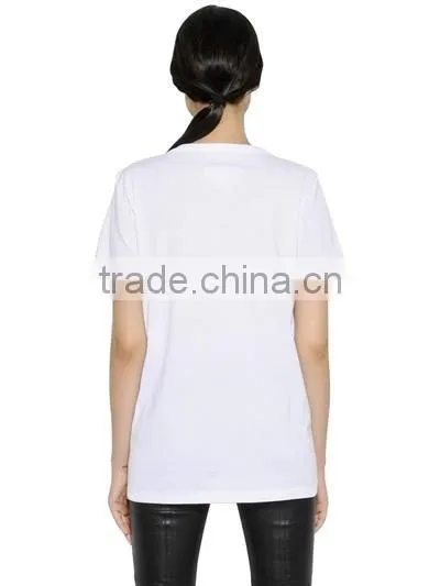 Girl's Fashion Cotton Korea T-shirt Printing Design photo-4