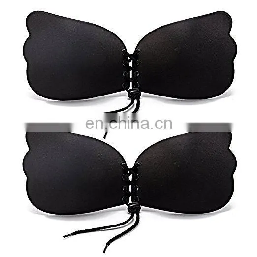 Women Push-up Bra Strapless Silicone Bras Invisible Pad photo-2