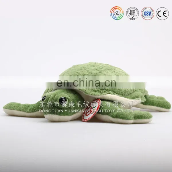 ISO9001 Aduited Sea Animal Custom no Minimum Green Big Eyes Turtle Plush Toy photo-4