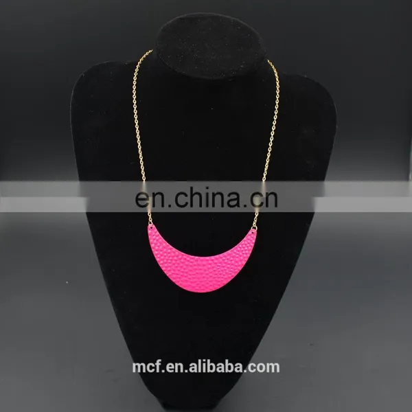 Wholesale Crystal Diamond Rhinestone Fashion Pendant Necklace MCB-0039 photo-3