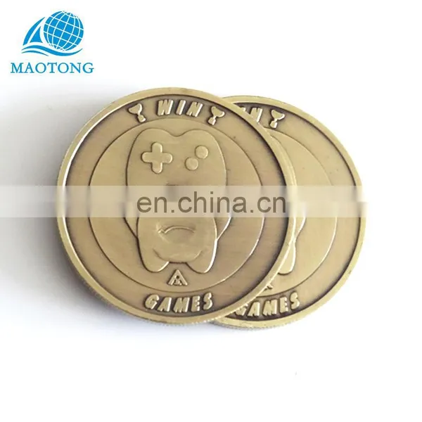 Promotion Cheap Custom Metal Coins Die Stamping Chinese Coin Makers photo-2