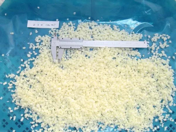 Frozen Chopped Garlic 4x4 5x5 6x6 Crushed Garlic Frozen Garlic Diced photo-5