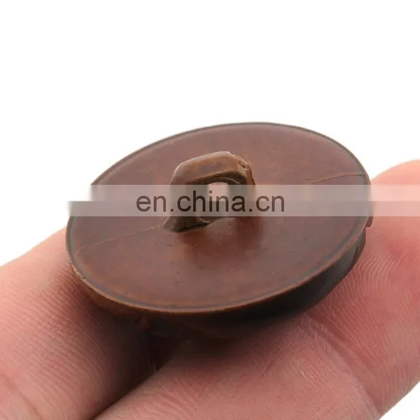 Classic Round Plastic Football Shaped Buttons For Coat photo-3