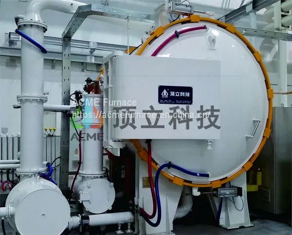 Horizontal Vacuum Pyrolysis Furnace