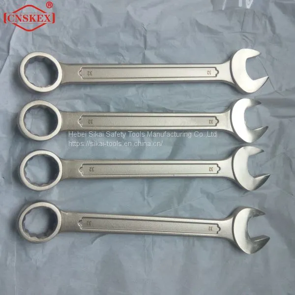 BeCu AlCu Spark Free Hand Tools Combination Wrench Spanner photo-2