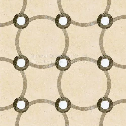 Stylish New Mosaic Waterjet Cut Mosaic for Bathroom photo-3