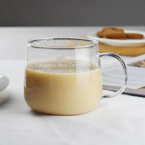 Cheap Fashion Milk High Borosilicate Glass Coffee Cup