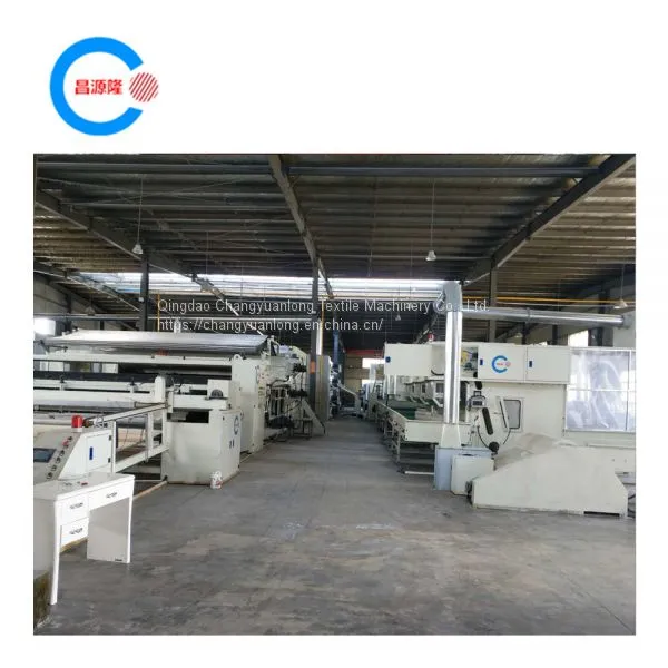 Polyester Wadding Production Line and Thermo Quilting Machine photo-4