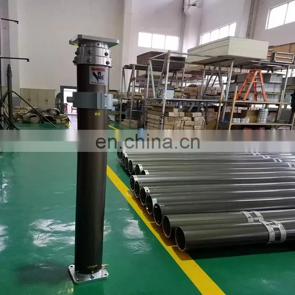 Good Quality 2m 4m 6m 8m 10m 12m Telescoping Mast Pneumatic Air Pump Rising Evaluation Mast photo-2